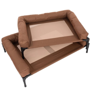 Elevated Comfort Pet Bed for Cats & Dogs