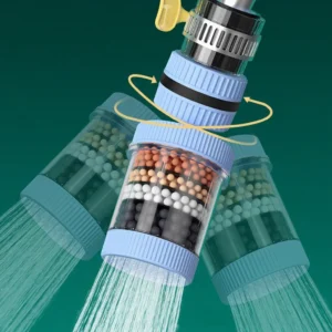 Filter household tap water